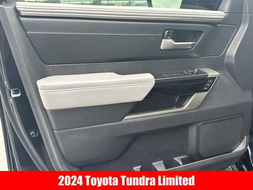 Midnight Black Metallic 2024 Toyota Tundra Limited