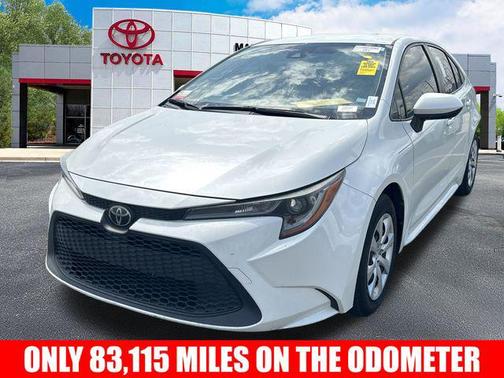 Blizzard Pearl 2020 Toyota Corolla LE