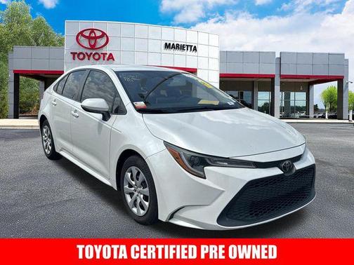 Blizzard Pearl 2020 Toyota Corolla LE