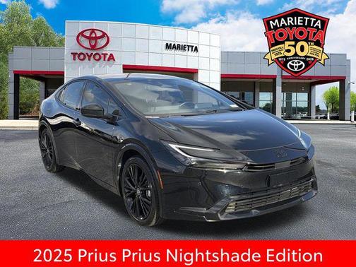Midnight Black Metallic 2025 Toyota Prius L