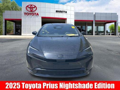 Midnight Black Metallic 2025 Toyota Prius L