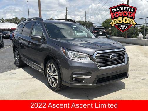 Magnetite Gray Metallic 2022 Subaru Ascent Limited 7-Passenger