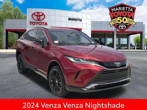 Ruby Flare Pearl 2024 Toyota Venza Nightshade Edition