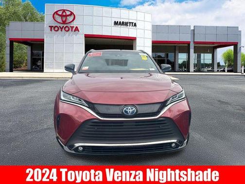 Ruby Flare Pearl 2024 Toyota Venza Nightshade Edition