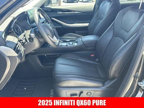 Mineral Black 2025 INFINITI QX60 Pure