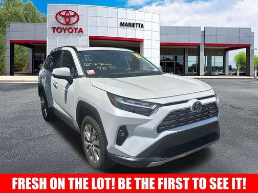 Wind Chill Pearl 2025 Toyota RAV4 Limited