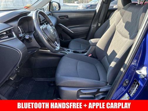 Blue Crush Metallic 2022 Toyota Corolla Cross LE