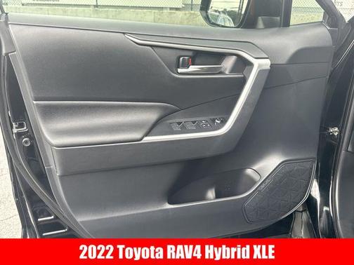Midnight Black Metallic 2022 Toyota RAV4 Hybrid XLE