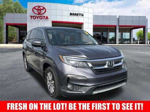 Lunar Silver Metallic 2020 Honda Pilot 2WD EX-L