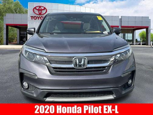 Lunar Silver Metallic 2020 Honda Pilot 2WD EX-L
