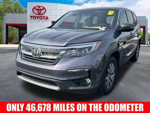 Lunar Silver Metallic 2020 Honda Pilot 2WD EX-L