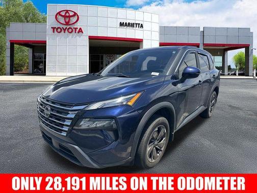Deep Ocean Blue Pearl 2024 Nissan Rogue SV