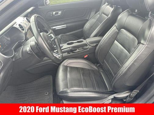 KONA BLUE METALLIC 2020 Ford Mustang EcoBoost Premium