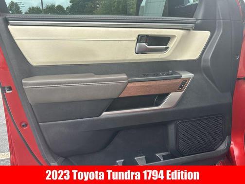Supersonic Red 2023 Toyota Tundra 1794 Edition