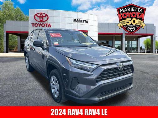 Magnetic Gray Metallic 2024 Toyota RAV4 LE