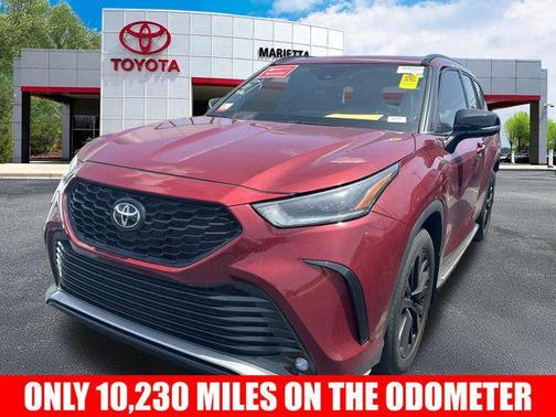 Ruby Flare Pearl 2024 Toyota Highlander XSE