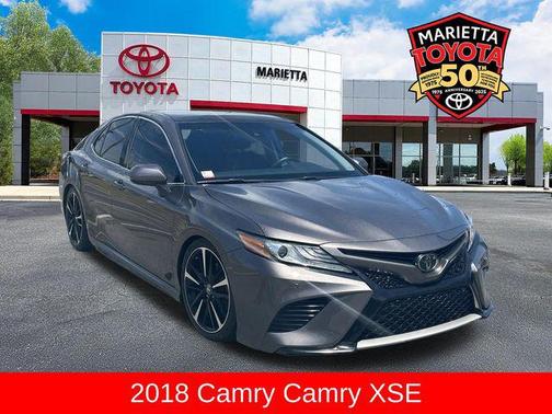 Predawn Gray Mica 2018 Toyota Camry XSE