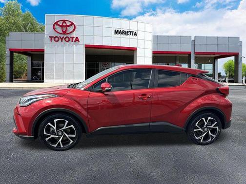 Supersonic Red 2022 Toyota C-HR XLE
