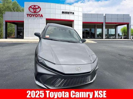 Heavy Metal/Midnight Black Metallic 2025 Toyota Camry XSE