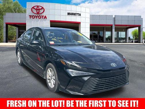 Midnight Black Metallic 2026 Toyota Camry LE