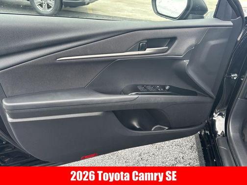 Midnight Black Metallic 2026 Toyota Camry LE