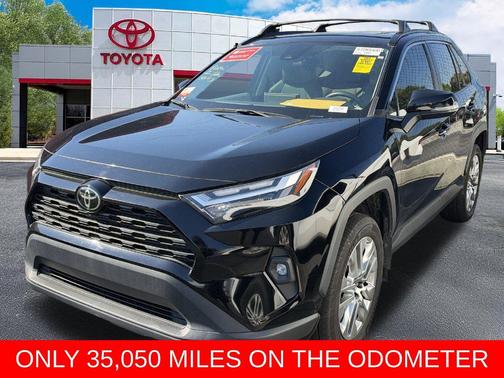 Midnight Black Metallic 2025 Toyota RAV4 XLE Premium