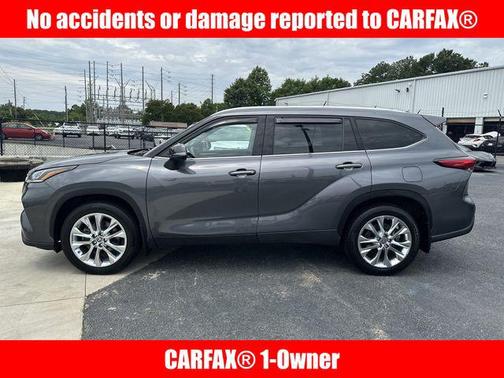Magnetic Gray Metallic 2023 Toyota Highlander Hybrid Limited