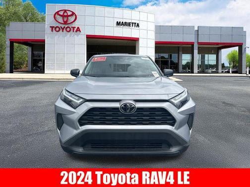 Silver Sky Metallic 2024 Toyota RAV4 LE