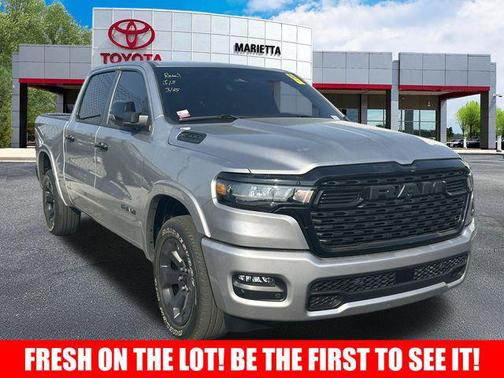 Billet Silver Metallic Clearcoat 2025 RAM 1500 Big Horn/Lone Star