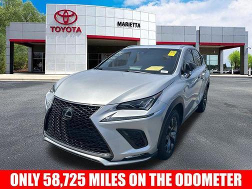 Silver Lining Metallic 2018 Lexus NX 300 F Sport
