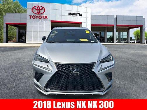 Silver Lining Metallic 2018 Lexus NX 300 F Sport