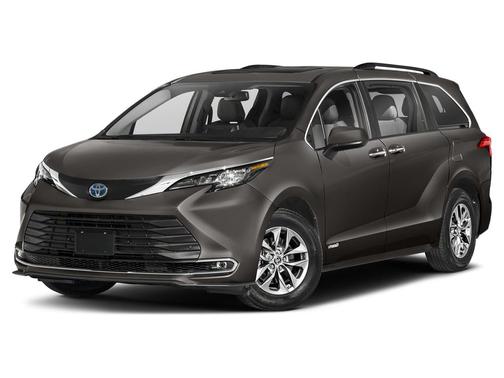 Predawn Gray Mica 2021 Toyota Sienna XLE 7 Passenger