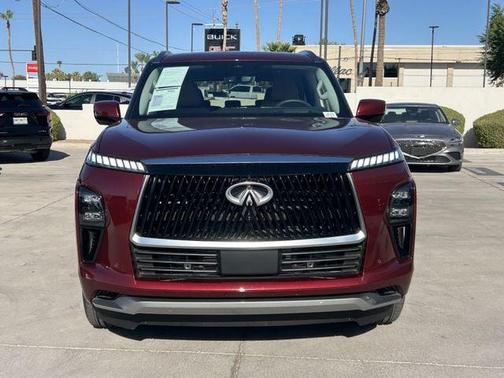 Coulis Red 2026 INFINITI QX80 Luxe