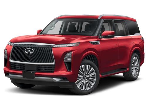 Coulis Red 2026 INFINITI QX80 Luxe
