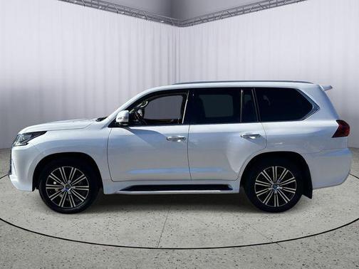 White Pearl 2021 Lexus LX 570 Three-Row