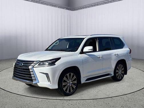 White Pearl 2021 Lexus LX 570 Three-Row