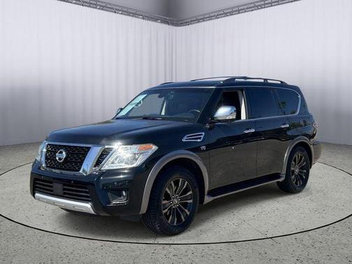 Super Black 2017 Nissan Armada Platinum