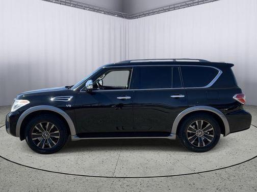 Super Black 2017 Nissan Armada Platinum