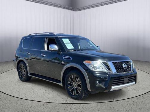 Super Black 2017 Nissan Armada Platinum