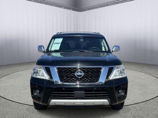 Super Black 2017 Nissan Armada Platinum