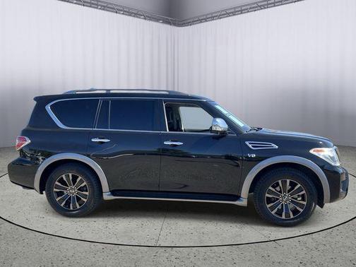 Super Black 2017 Nissan Armada Platinum