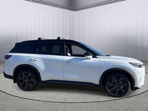 Radiant White/Black Obsidian 2027 INFINITI QX60 AUTOGRAPH
