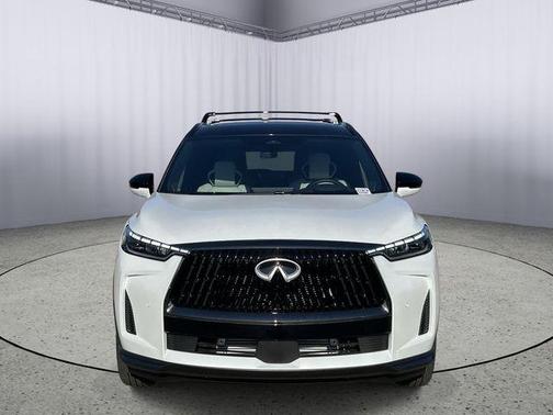 Radiant White/Black Obsidian 2027 INFINITI QX60 AUTOGRAPH