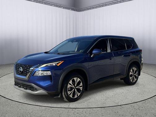 Caspian Blue Metallic 2021 Nissan Rogue SV