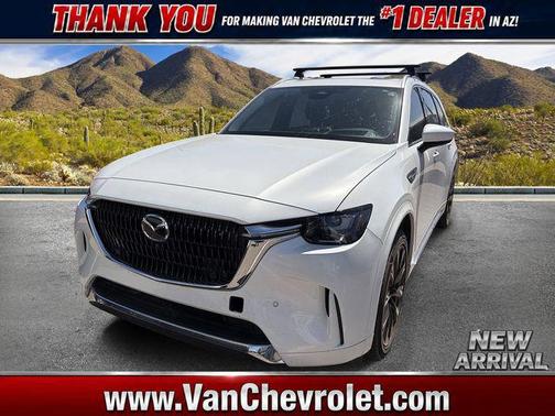 Rhodium White Premium 2024 Mazda CX-90 3.3 Turbo S Premium