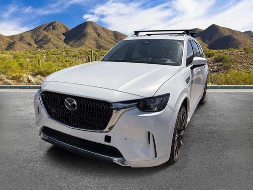 Rhodium White Premium 2024 Mazda CX-90 3.3 Turbo S Premium