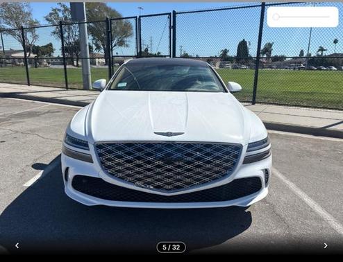 Alta White 2026 Genesis G80 2.5T Advanced AWD