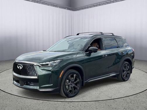 Deep Emerald/Black Obsidian 2027 INFINITI QX60 AUTOGRAPH