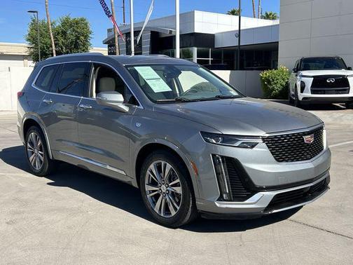 Argent Silver Metallic 2023 Cadillac XT6 Premium Luxury FWD