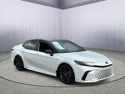 Midnight Black Metallic 2025 Toyota Camry XSE